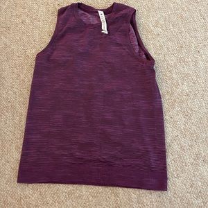 Lululemon swiftly muscle tank